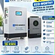 Combo EcoWorthy Inversor de 10kw con batería de 16 kw - Img 58343799