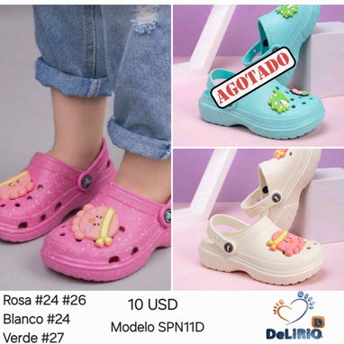 Sapitos y crocs para niños y niñas - 3/10