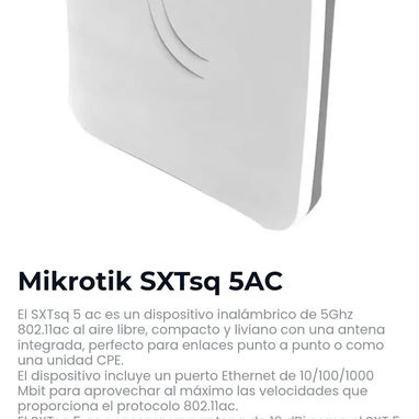 Redes, Router, Switch, poe nanos, mikrotik cable red categoría 6 con punta, antenas y mas 0km garantia soy tienda física - 5/10