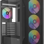 Chasis para PC ATX de torre media SAMA S40 - Diseño de malla de alto flujo de aire, ventiladores ARGB 52815418 - Img 55630119