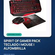 Spirit of Gamer Pack Teclado | Mouse | Alfombrilla - Img 56926447