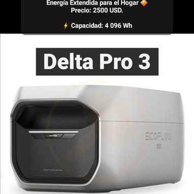 Baterías extra para Ecoflow delta 2, delta 3, delta 3 plus, delta 3 1500, delta pro, delta pro 3, Gnercell - 5/5