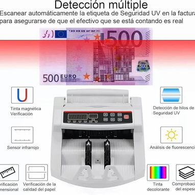 💸MÁQUINA CONTADORA DE BILLETES MARCA SACO CON DETENCIÓN DE BILLETES FALSOS 💸 💵 PRECIO Especial: 💰: $100 USD 📦 Est - Img 122295582