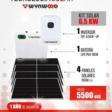 Kit solar (paneles, baterías, inversores, accesorios) - Img 119184240