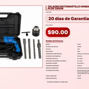 TALADRO ROTOMARTILLO HONDA 26MM SDS-PLUS 1300W . - Img 57104122