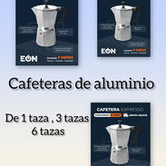 Cafeteras de aluminio - Img 57035472
