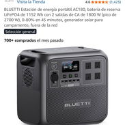 Estación de Energía Bluetti AC180 ⚡2700 Watts ⚡1152 Wh⚡⚡ - Img 53400799