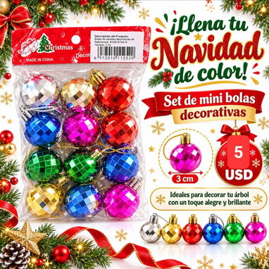 Bolas navideñas (Esferas para arbolito de navidad). Tenemos otros modelos y artículos para la Navidad - 5/10
