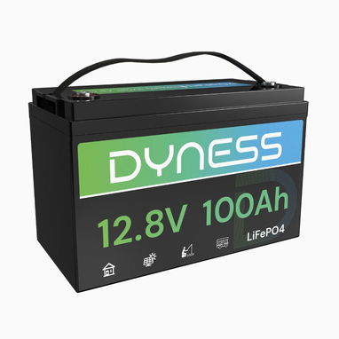 Kit 🔋 BATERÍA DYNESS LiFePO₄ , 12,8 V, 100 A ✅ Energía almacenada: 1,28 kWh + Cargador Inteligente  12V 15A - 2/9