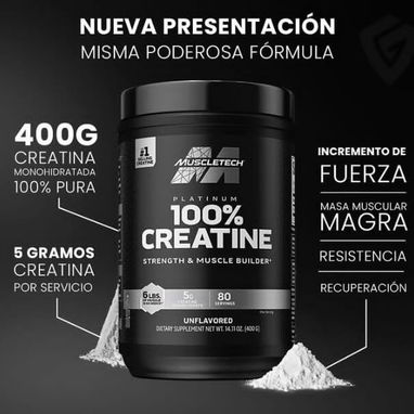 CREATINA MONOHIDRATADA PLATINIUM - Img 123164910