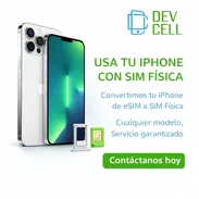 Convierte tu iPhone Esim a Sim Fisica - Img 54833773