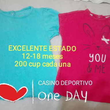 BLUSITAS excelente estado para niñas 12 meses a 3 años - Img 110527966