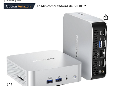 550usd GEEKOM Mini PC A7 alto rendimiento ideal para programadores informáticos,trabajos de diseño y jugadores,54635040 - Img main-image