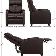 Butacón reclinable nuevo okm disponible en color carmelita oscuro - Img 45502293