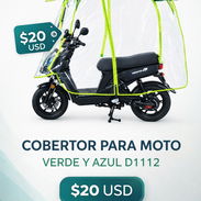M^_ COBERTOR PARA MOTO VERDE Y AZUL D1112 - Img 57397861