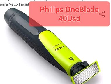 Philips Norelco One Blade Inalámbricas Cara + Cuerpo  y Conair Man de Pelar 🔱 - Img main-image