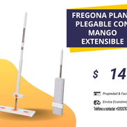 FREGONA PLANA PLEGABLE CON MANGO EXTENSIBLE - Img 56805898