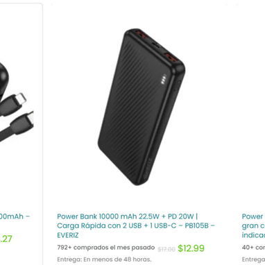 Powerbanks | Cargador portátil para móviles, tablets y audífonos - 4/4