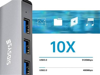 EXTENSION USB 3.0 TIPO C - Img 37654285