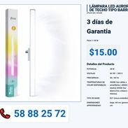 LÁMPARA LED AURORA DE TECHO TIPO BARRA VPT-0203 - Img 55992636