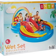 Piscina Inflable con Tobogán Dimensión 2.97mx1.93m x1.35m 9'9"x 6'4"x 4'5" 175 usd - Img 58157550
