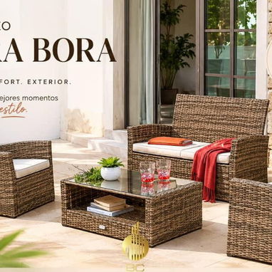 Juegos de exterior/ mueble de terraza rattan original (M.U) - Img 124103323