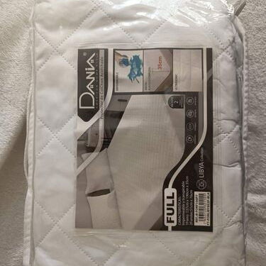 🛏️ Protector de Colchón Acolchado FULL + protector para 2 almohadas 💵 Precio: 35 USD. 📞56249037 - Img 123765513