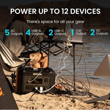 POWERSTATION | POWER STATION | POWER BANK | PLANTA ELECTRICA | RESPALDO | PECRON | OUPES | DELTAFLOW | BATERIA | RECARGA - 5/5