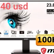 Sellados en caja Monitor 24 pulgadas MSI con 100HZ - 140 USD - Img 47005303