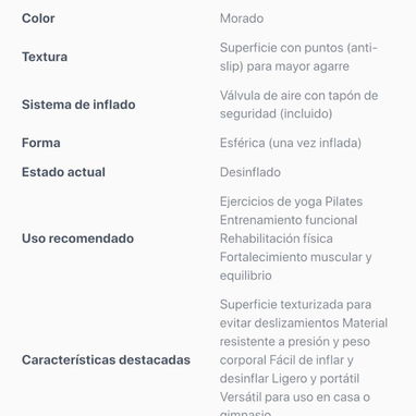 Balón de ejercicio - Img 123129031