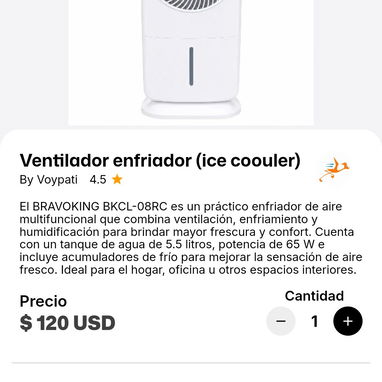 VENTILADORES RECARGABLES CON PANEL SOLAR - 5/5