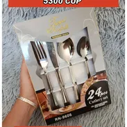 ✨Set de cubiertos metálicos son duros - Img 55492531