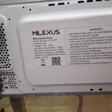 Microondas Milexus 20 Litros Cod:Alofoke - 3/7