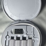 Set de carga, adaptador usb A a tipo C, Lightning, OTG, para iphone, pincho para tarjeta Sim, Cable C - C - Img 55234081