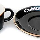 Juego de 6 tazas Cubita con sus platillos (DH) - Img 122931266