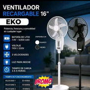 Ventilador recargable EKO de pie - Img 57211733