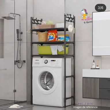 🎁 Mueble Multipropósito para Lavadoras o bañoss - 3/5