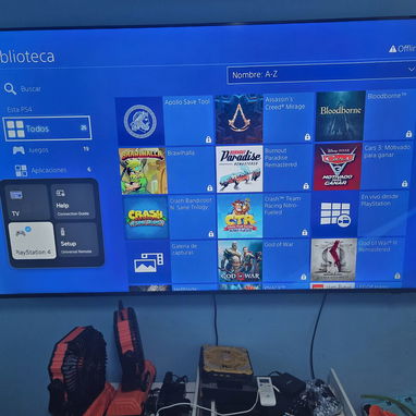 Ps4 slim pirateado 12.50. - 2/3