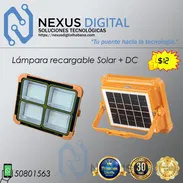 !!💻!! Lámpara solar LED recargable para emergencias con Power Bank !!💻!! - Img 57621911