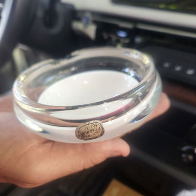 Cenicero de cristal bohemia 30 usd interesados al 53728338 - 2/2