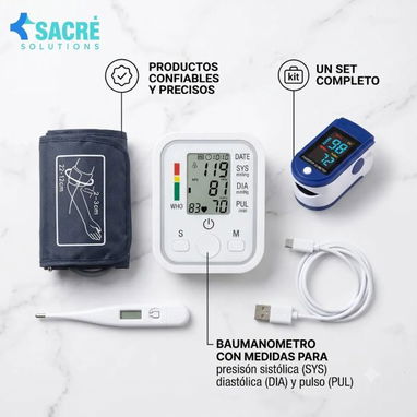 🩺❤️ KIT DE CONTROL Y MEDICIÓN PARA EL HOGAR - 4/4