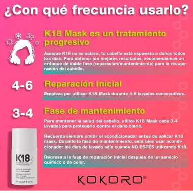 Tratamiento k18 y termo protector wow - Img 117752693