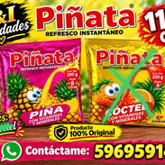 🍍 REFRESCO PIÑATA – SABOR PIÑA, rinde 8 LT - Img 57373450