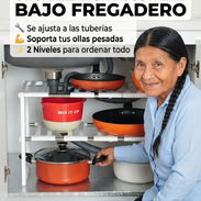 Organizadores ajustables para bajos de fregaderos (g) - Img 57078965