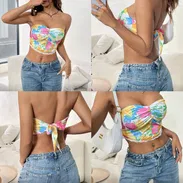 Blusita Top que se amarra a la espalda original Shein tallas S-M - Img 54120074