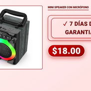 MINI SPEAKER CON MICRÓFONO - Img 58261278