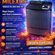 LAVADORA SEMIAUTOMÁTICA MILEXUS 7KG - Img 56797612