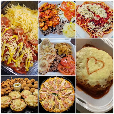 Entrantes 馃 Croquetas 950 Salshipapa 1800 Papitas fritas 1000 Tostones de At煤n 1800 Tostones jam贸n ahumado 1600 Pollo - Img 121939260