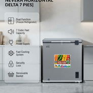 NEVERA DELTA 7 PIES 220V - $390 USD | Cerradura con llave y condensador externo para mayor durabilidad Envío Gratis - Img 57914790