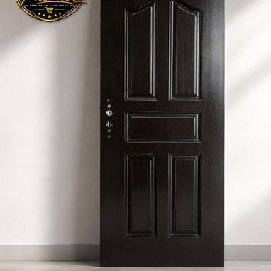 puerta de exterior y interior de madera MDF resistente a la humedad y de acero inoxidable brindada importadas 💯% calida - 3/5